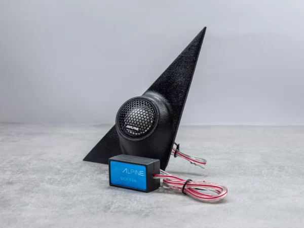 Premium speakers front tweeter trim mount - BMW E30