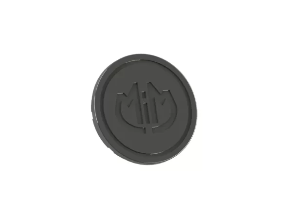 MiM 1900 engraved center caps - hubcaps set